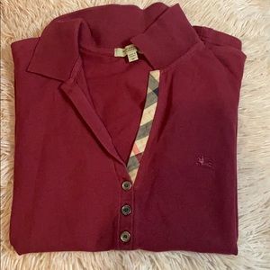 Burberry polo T-shirt size M